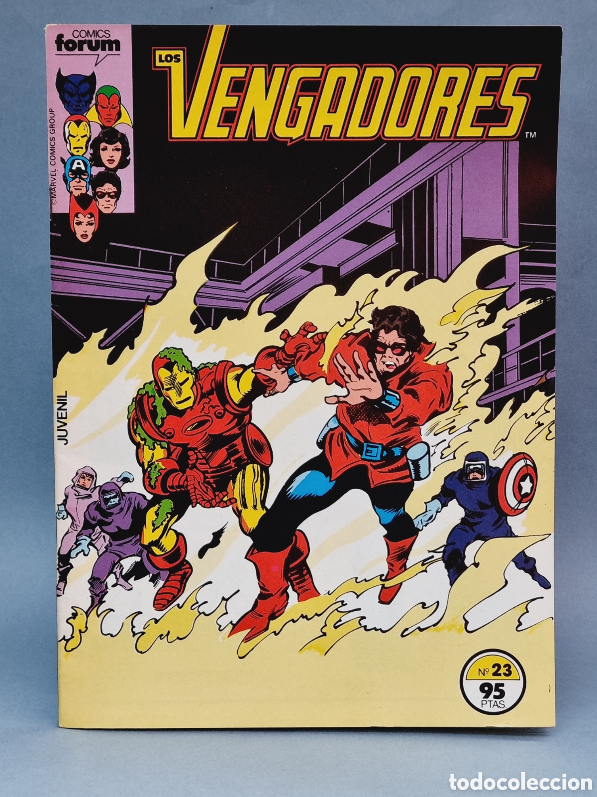 C&oacute;mics: EXCELENTE ESTADO LOS VENGADORES 23 GRAPA FORUM - Foto 1