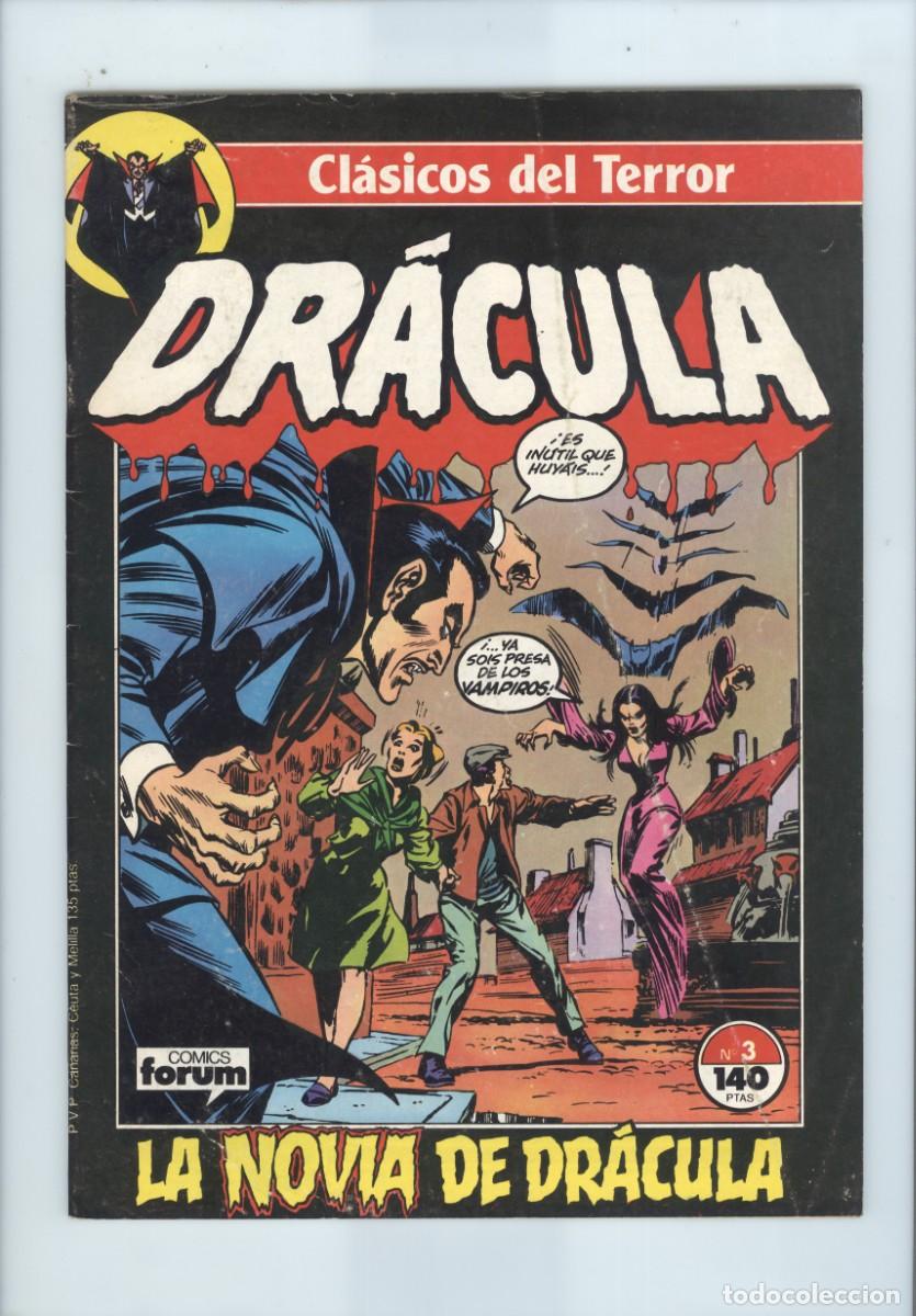 C&oacute;mics: Forum. Dr&aacute;cula cl&aacute;sicos del terror. 3 - Foto 1