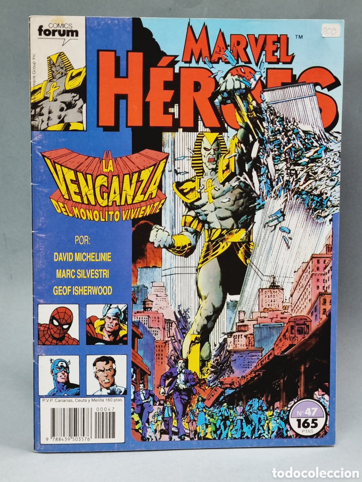 C&oacute;mics: BUEN ESTADO MARVEL HEROES 47 GRAPA FORUM - Foto 1