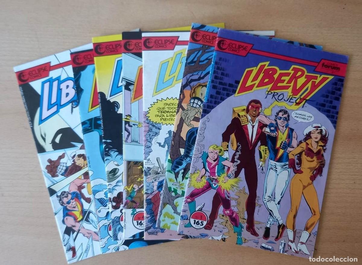 C&oacute;mics: LIBERTY PROJECT - FORUM / COLECCI&Oacute;N COMPLETA (7 N&Uacute;MEROS) - Foto 1