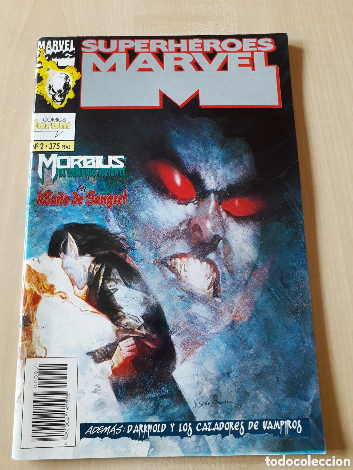 Comics: Superh&eacute;roes Marvel num 2. Excelente estado