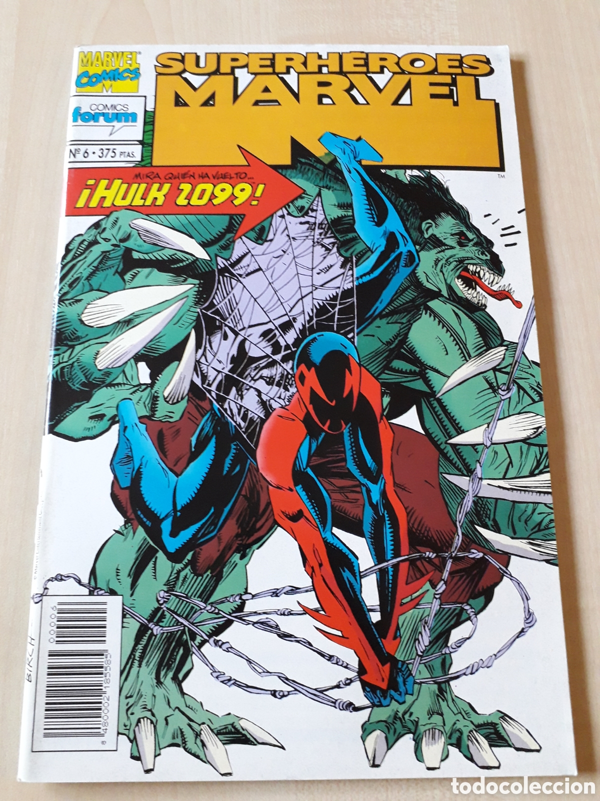 Comics: Superh&eacute;roes Marvel num 6. Excelente estado