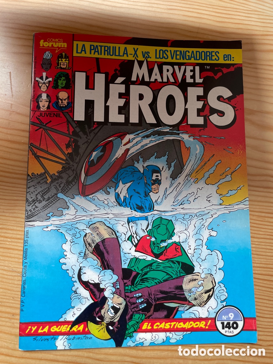 C&oacute;mics: Marvel H&eacute;roes n&deg; 9 - f&oacute;rum - Foto 1