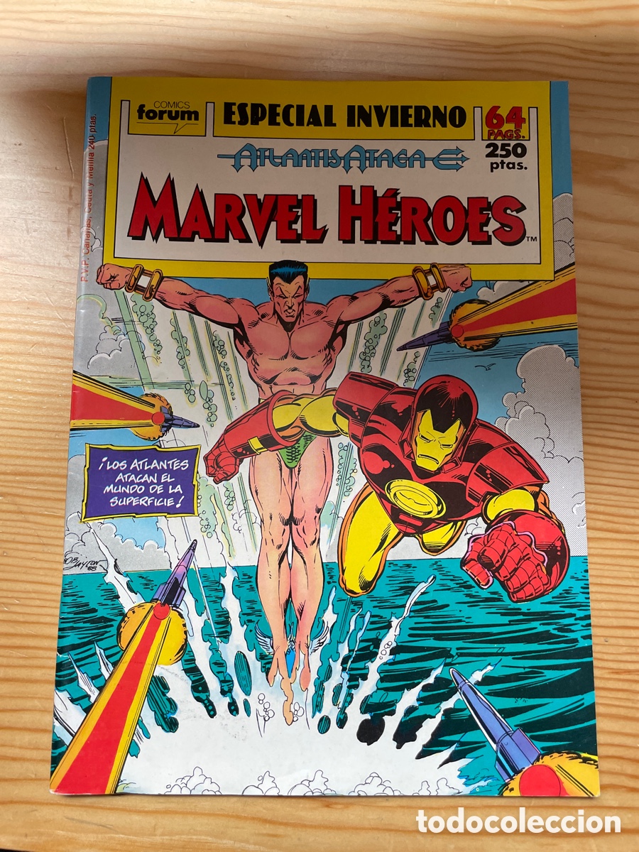 C&oacute;mics: Marvel H&eacute;roes especial invierno 1989- f&oacute;rum extra - Foto 1