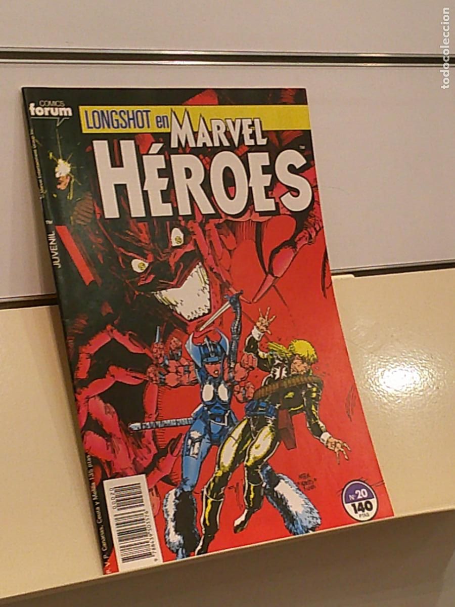 C&oacute;mics: LONGSHOT EN MARVEL HEROES N&ordm; 20 - FORUM - Foto 1