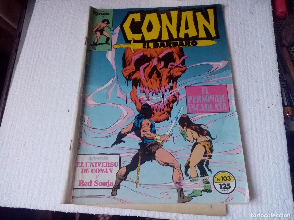 C&oacute;mics: COMIC - CONAN EL BARBARO - FORUM - N&ordm; 103 - Foto 1