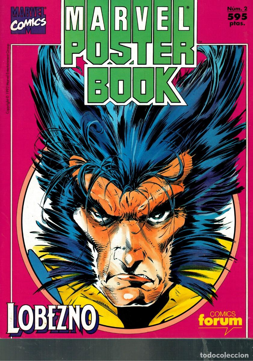 C&oacute;mics: MARVEL POSTER BOOK 2. LOBEZNO. FORUM. - Foto 1