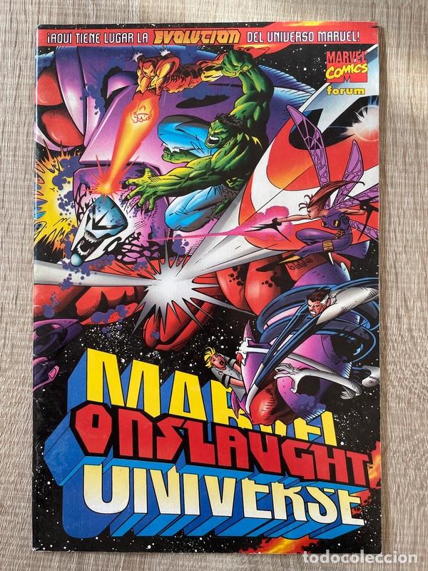 Comics: C&oacute;mic &rdquo;Marvel Universe: Onslaught&rdquo; de Editorial C&oacute;mics Forum