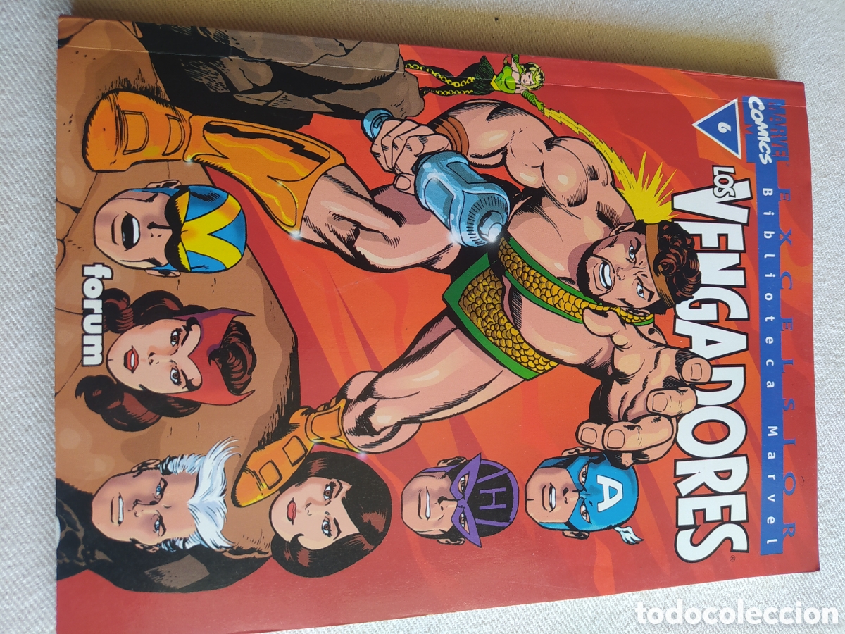 C&oacute;mics: Biblioteca marvel : los vengadores n&ordm; 6 ( forum ) - Foto 1