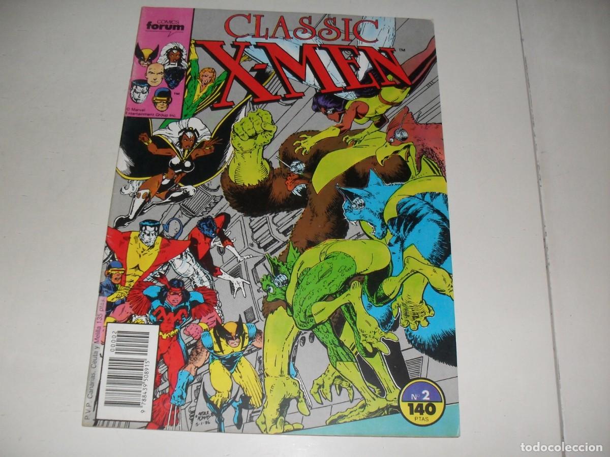C&oacute;mics: CLASSIC X-MEN N&ordm; 2 PLAN JUICIO FINAL,(DE 43).FORUM,1988 - Foto 1
