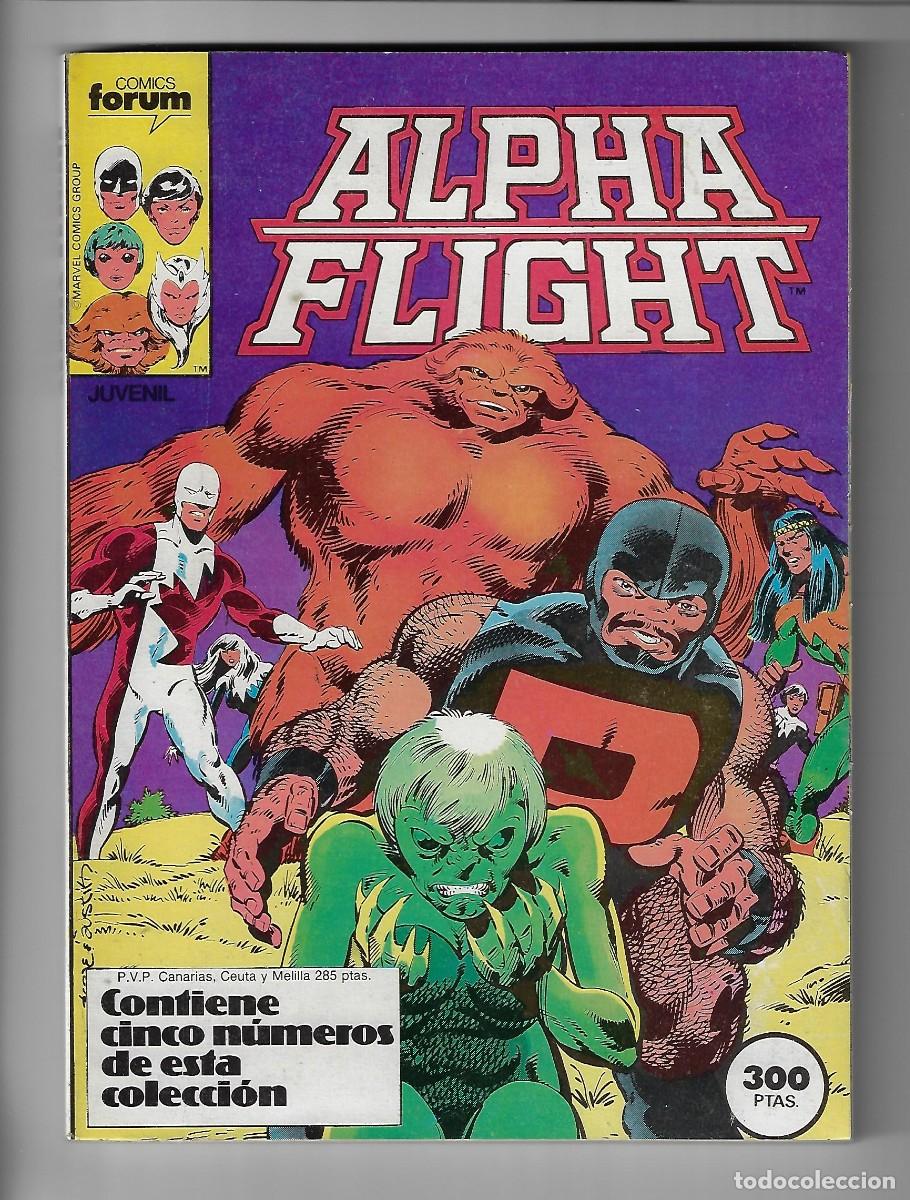 C&oacute;mics: Planeta. Alpha flight. Retapado. Del 1 al 5 - Foto 1