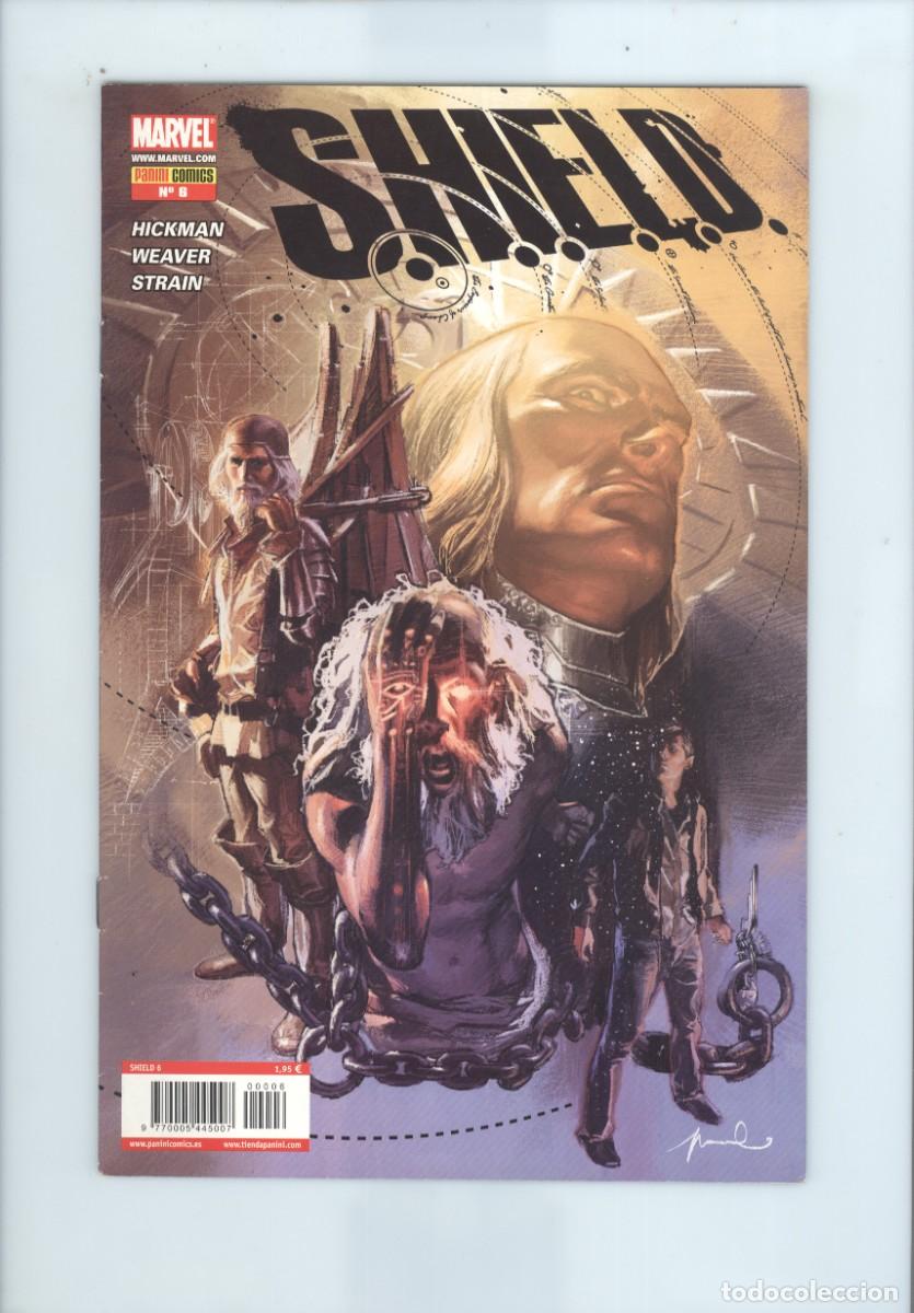 C&oacute;mics: Panini. Shield. S.h.i.e.l.d. 6. Hickman. Weawer. Strain. - Foto 1
