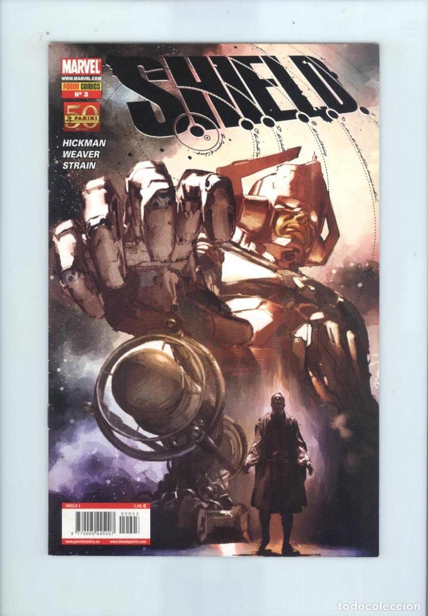 C&oacute;mics: Panini. Shield. S.h.i.e.l.d. 3. Hickman. Weawer. Strain. - Foto 1