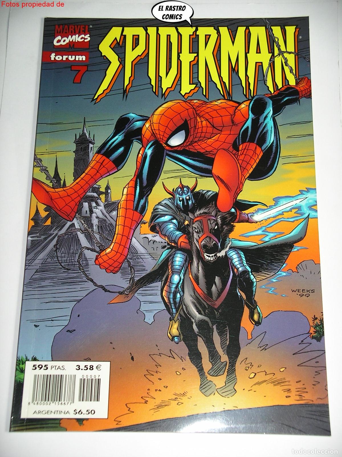 C&oacute;mics: Spiderman tomo n&ordm; 7, lomo rojo, ed. Forum Marvel 2000 - Foto 2