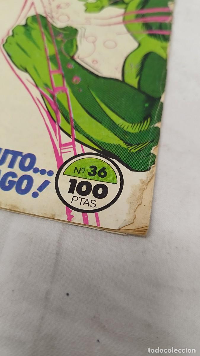 C&oacute;mics: Antiguo c&oacute;mic,La Masa el incre&iacute;ble Hulk N&deg;36.comics forum marvel - Foto 2