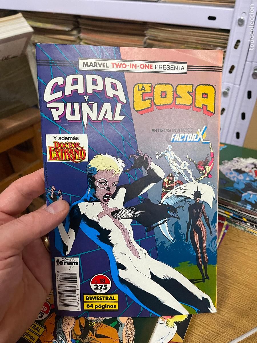 C&oacute;mics: FORUM CAPA Y PU&Ntilde;AL NUMERO 18 MUY BUEN ESTADO - Foto 1