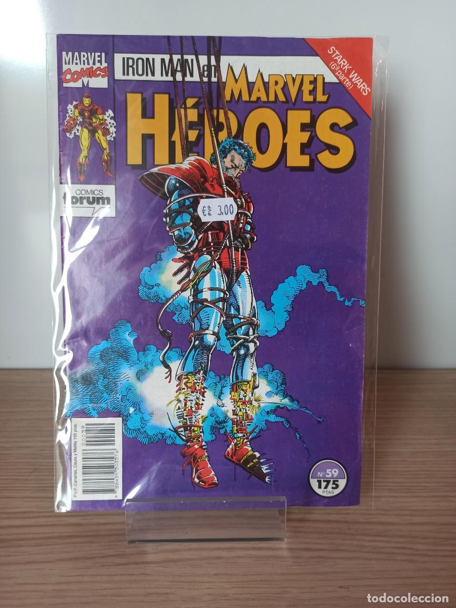 C&oacute;mics: IRON MAN MARVEL HEROES (Ed. Comics F&oacute;rum) N&ordm; 59 - Foto 1