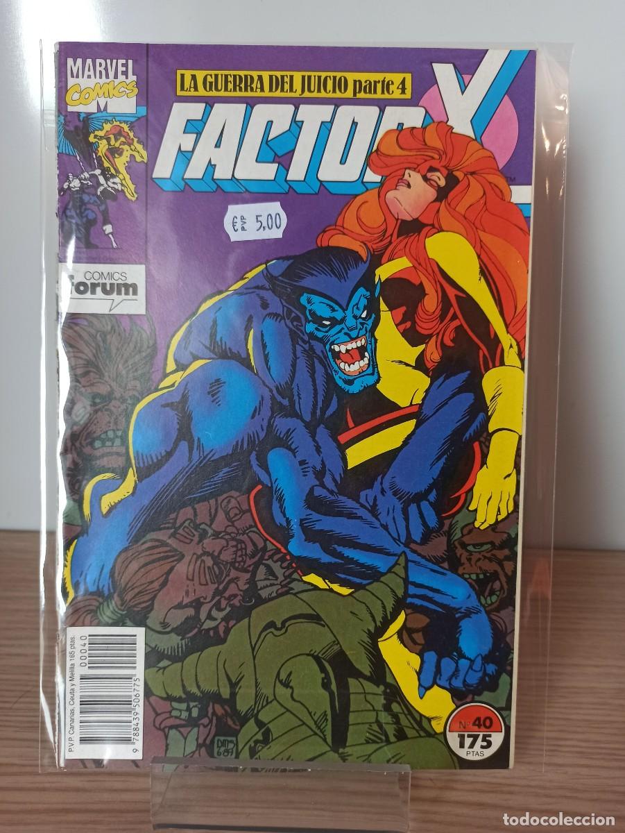 C&oacute;mics: FACTOR X (Ed. Comics Forum) N&ordm; 40, La guerra del juicio parte 4 - Foto 1