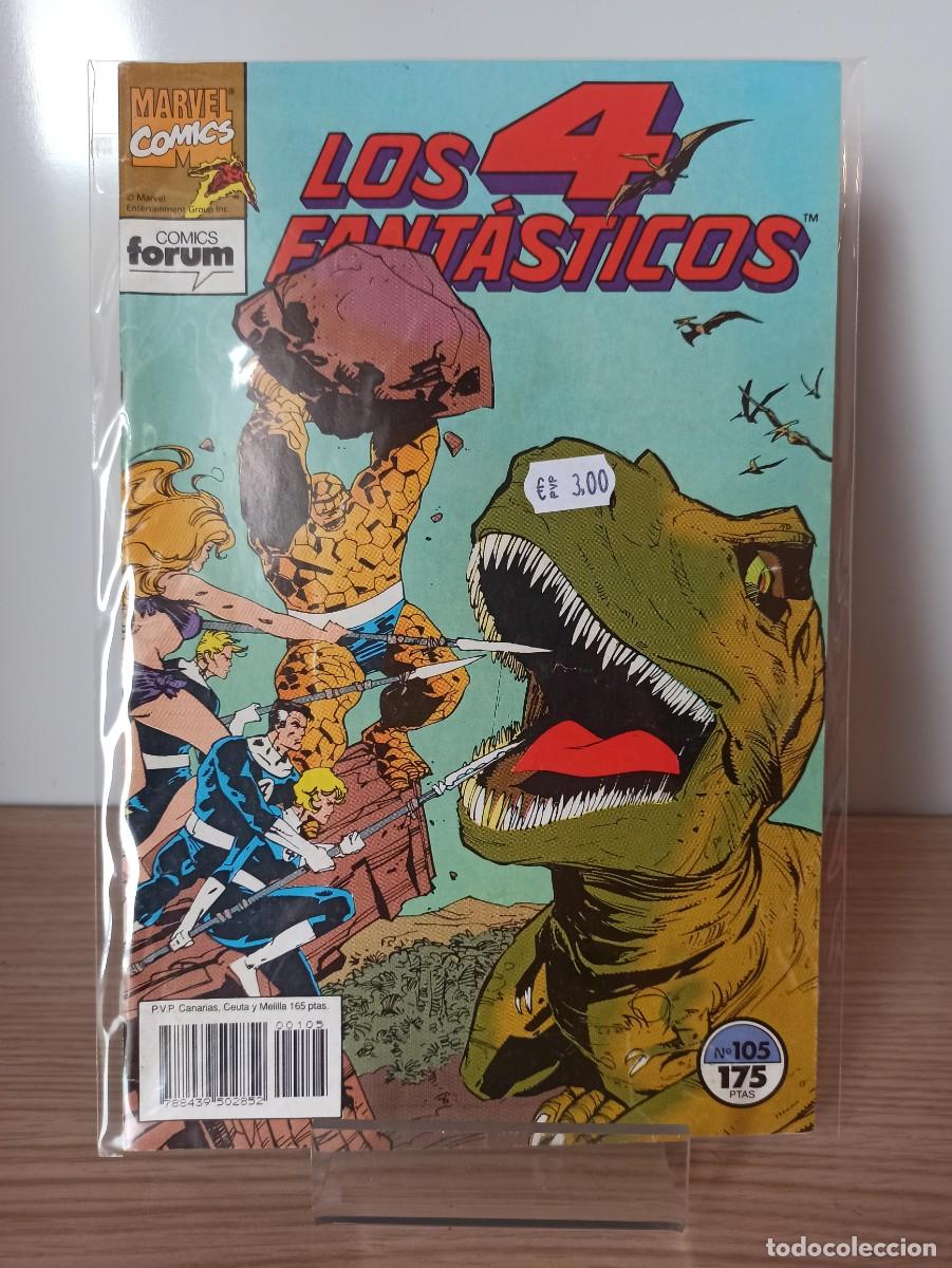 C&oacute;mics: LOS 4 FANTASTICOS (Ed. Comics F&oacute;rum) N&ordm;105 - Foto 1