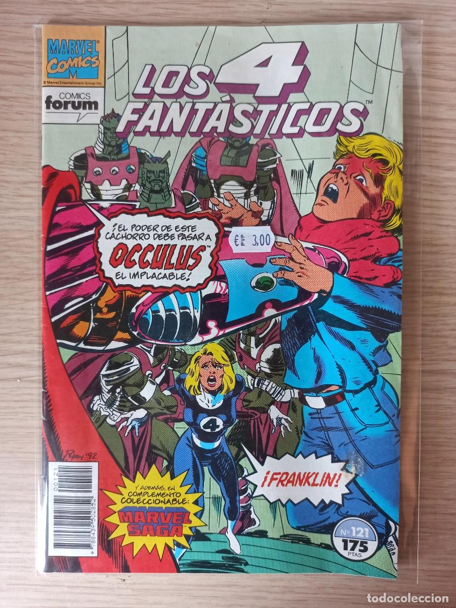 C&oacute;mics: LOS 4 FANTASTICOS (Ed. Comics F&oacute;rum) N&ordm; 121 - Foto 1