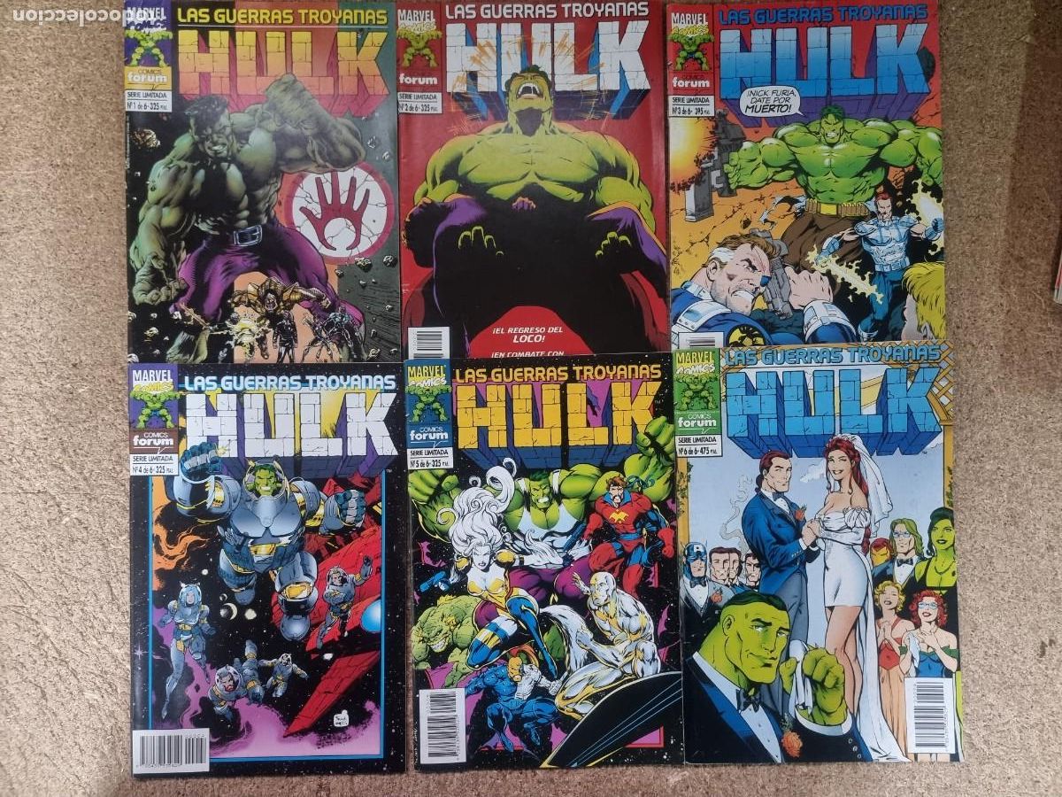 C&oacute;mics: Hulk.Las guerras Troyanas.Completa 6 Comics.Marvel.Forum - Foto 1