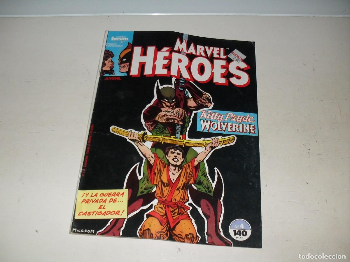 C&oacute;mics: MARVEL HEROES 4 KITTY PRYDE Y WOLVERINE,(DE 84).FORUM,1987 - Foto 1