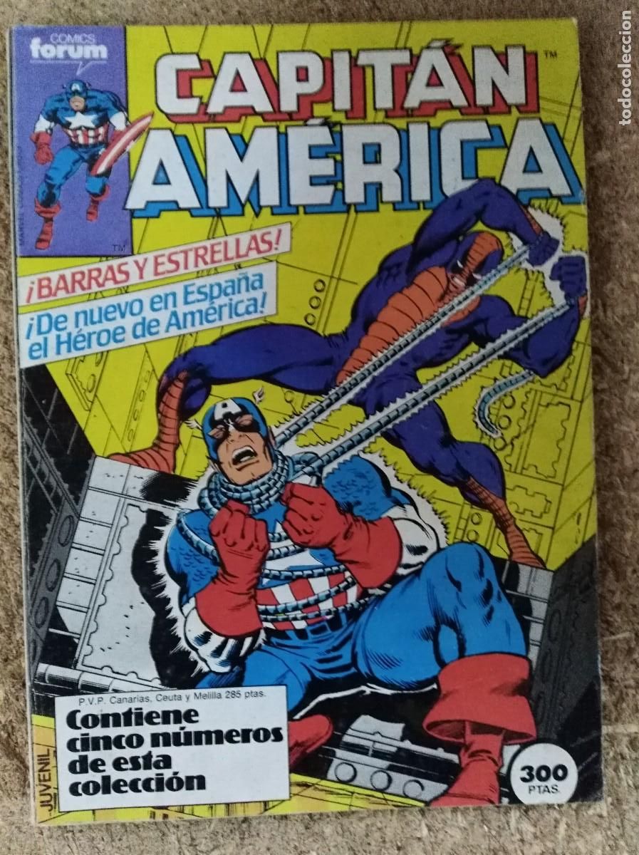 C&oacute;mics: Capitan America.Retapado.numeros 1 a 5.Marvel.Forum - Foto 1