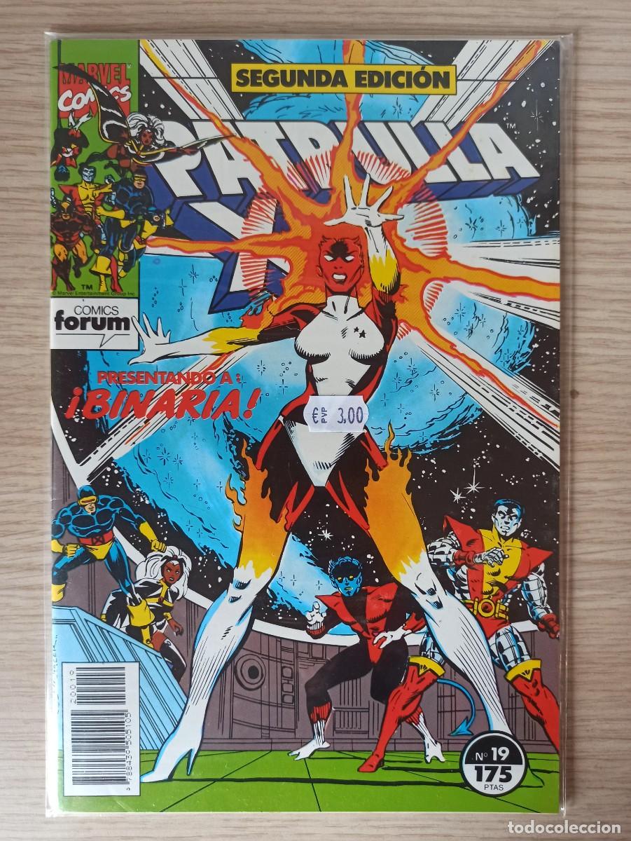 C&oacute;mics: LA PATRULLA X &rdquo;Presentando a: &iexcl;Binaria!&rdquo; (Ed. Comics F&oacute;rum) N&ordm; 19 - Foto 1
