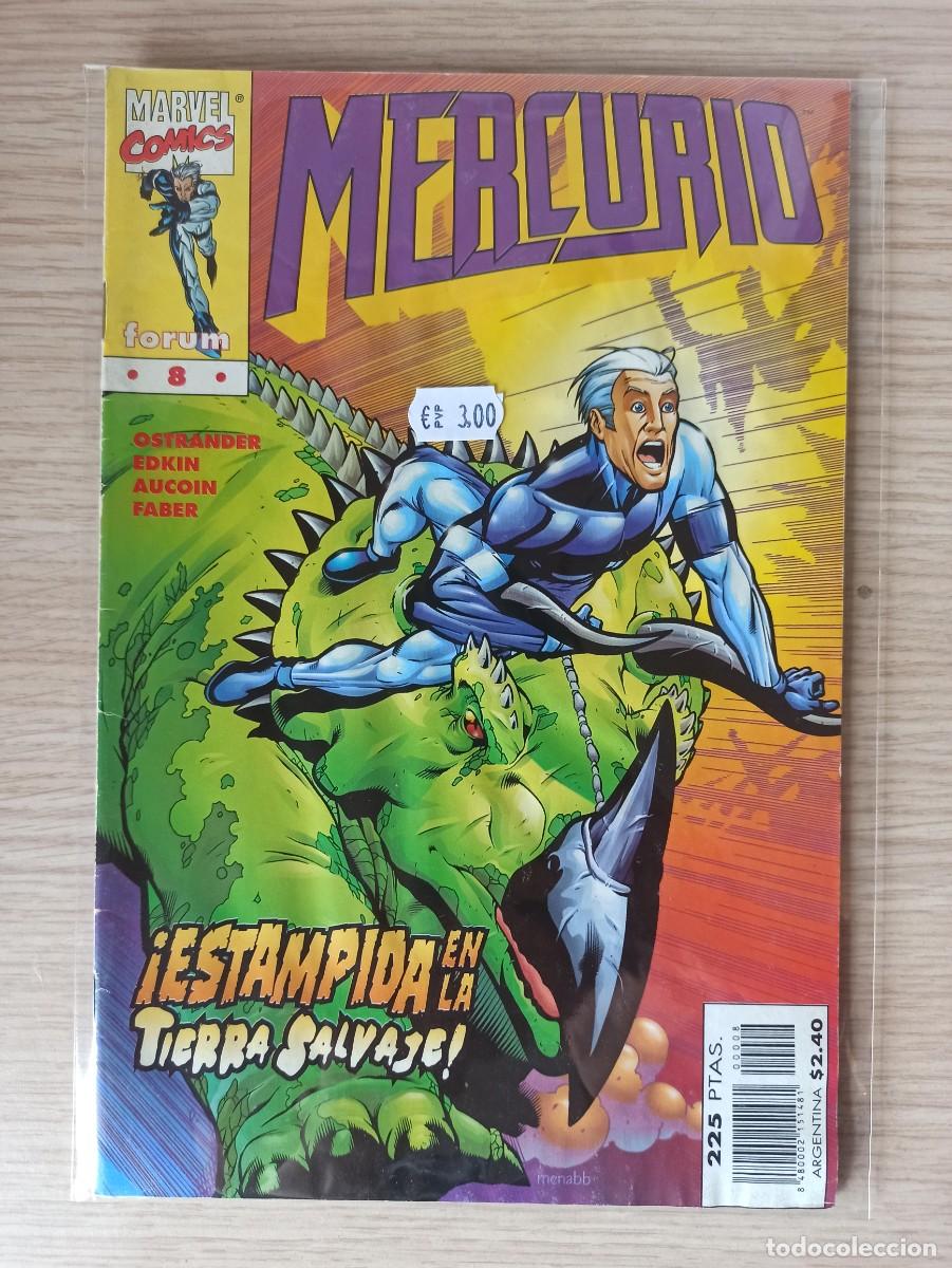 C&oacute;mics: MERCURIO &rdquo;&iexcl;Estampida en la tierra salvaje!&rdquo; (Ed. Comics F&oacute;rum) N&ordm; 8 - Foto 1