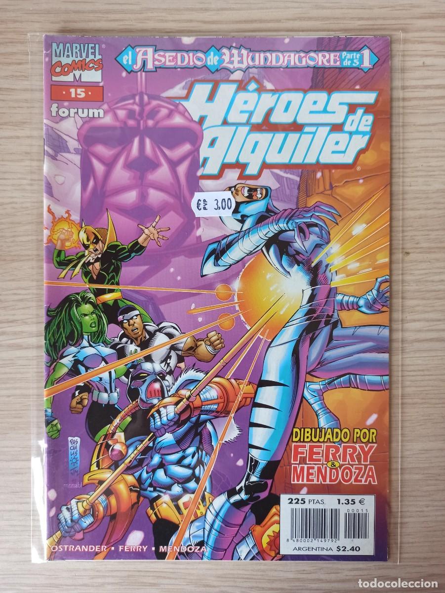 Comics: HEROES DE ALQUILER (Ed. Comics F&oacute;rum) N&ordm; 15