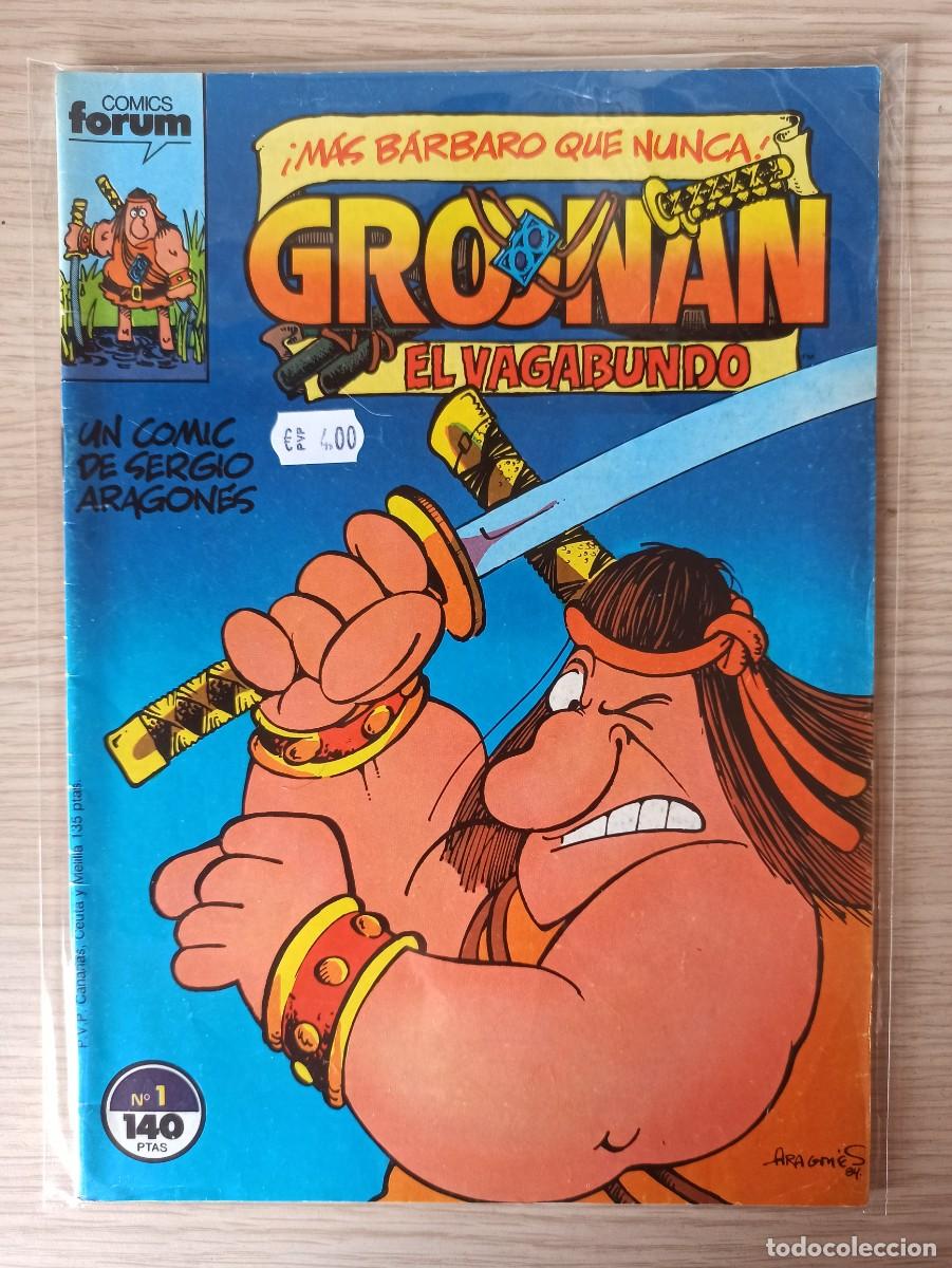 C&oacute;mics: GROONAN EL VAGABUNDO (Ed. Comics F&oacute;rum) N&ordm; 1 - Foto 1