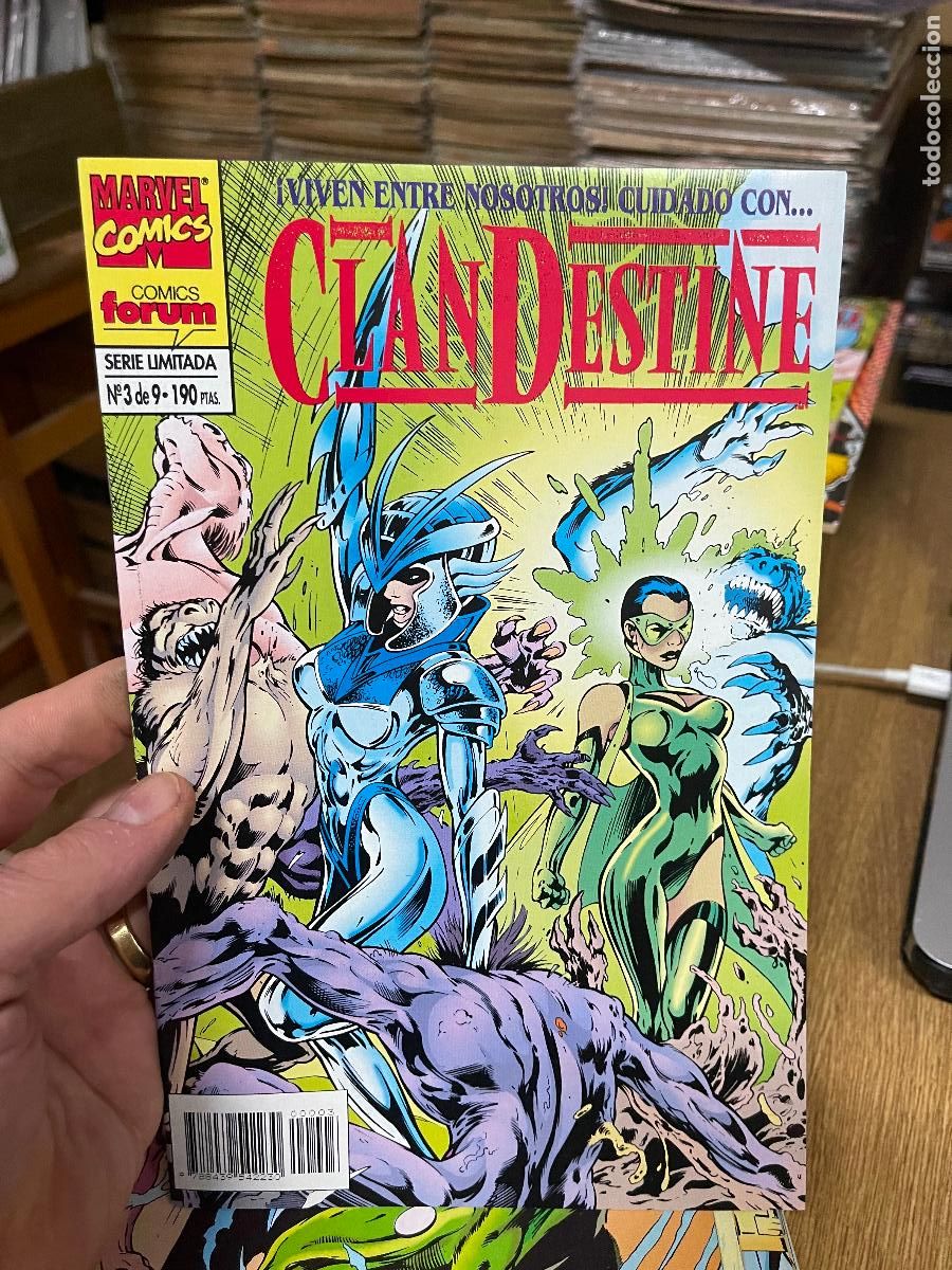 C&oacute;mics: FORUM CLANDESTINE NUMERO 3 MUY BUEN ESTADO - Foto 1