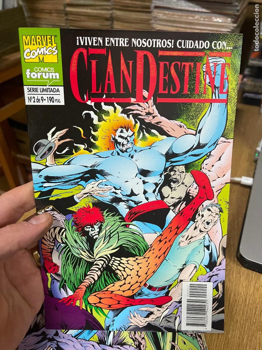 C&oacute;mics: FORUM CLANDESTINE NUMERO 2 MUY BUEN ESTADO - Foto 1
