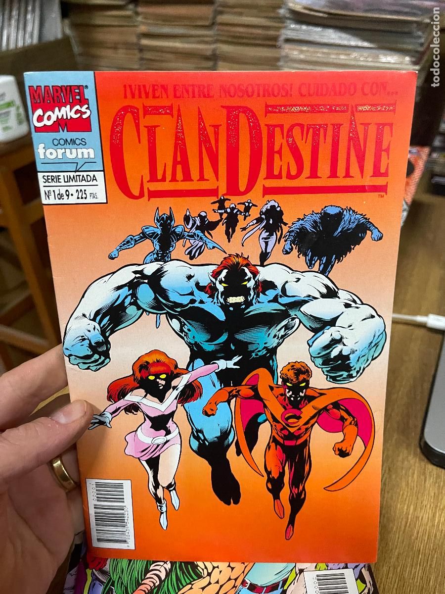 C&oacute;mics: FORUM CLANDESTINE NUMERO 1 MUY BUEN ESTADO - Foto 1