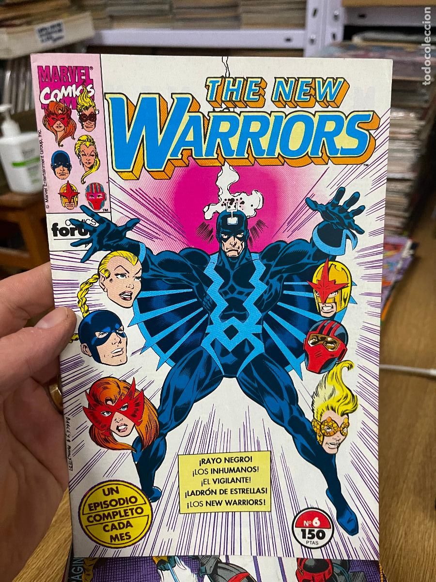 C&oacute;mics: WARRIORS NUMERO 6 MUY BUEN ESTADO - Foto 1
