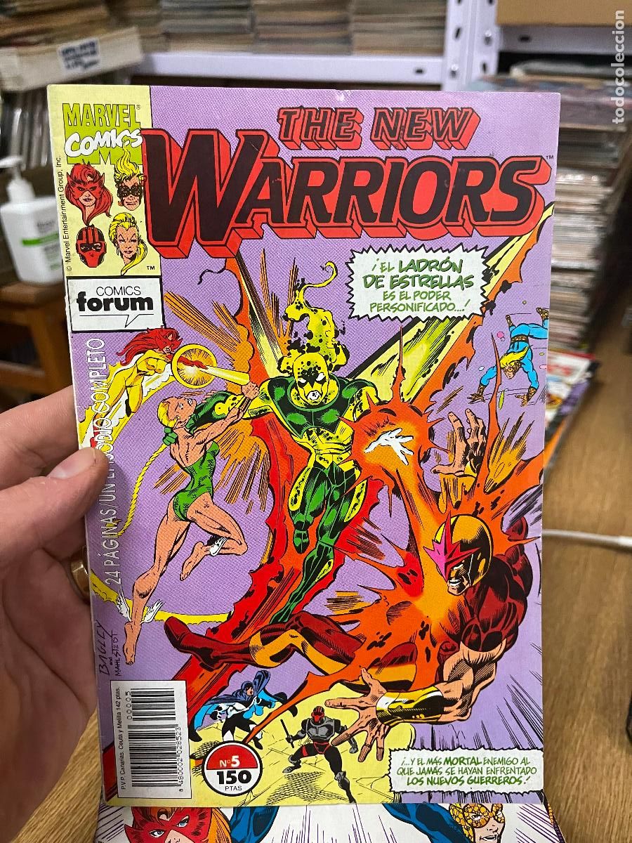 C&oacute;mics: WARRIORS NUMERO 5 MUY BUEN ESTADO - Foto 1