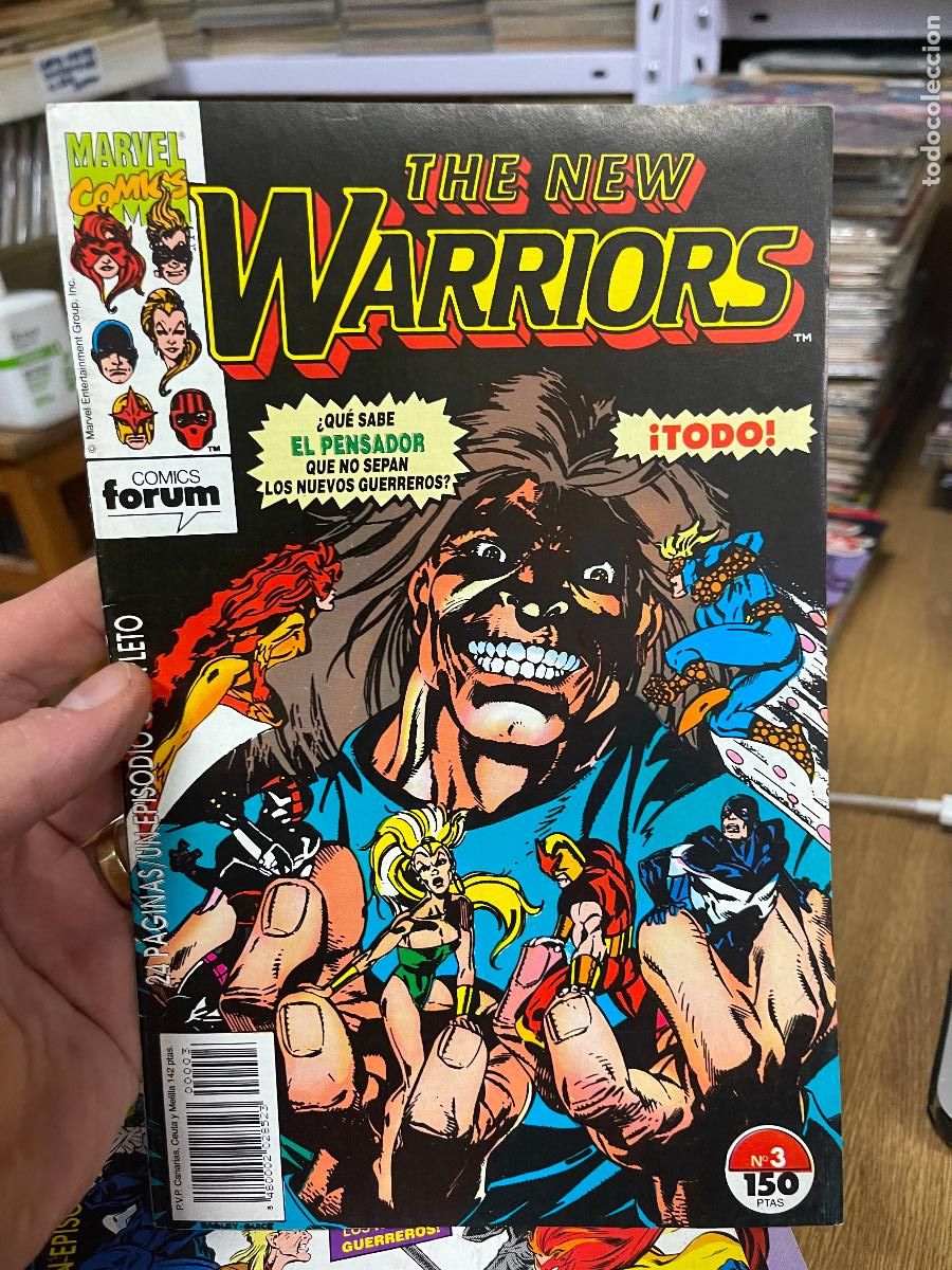 C&oacute;mics: WARRIORS NUMERO 3 MUY BUEN ESTADO - Foto 1