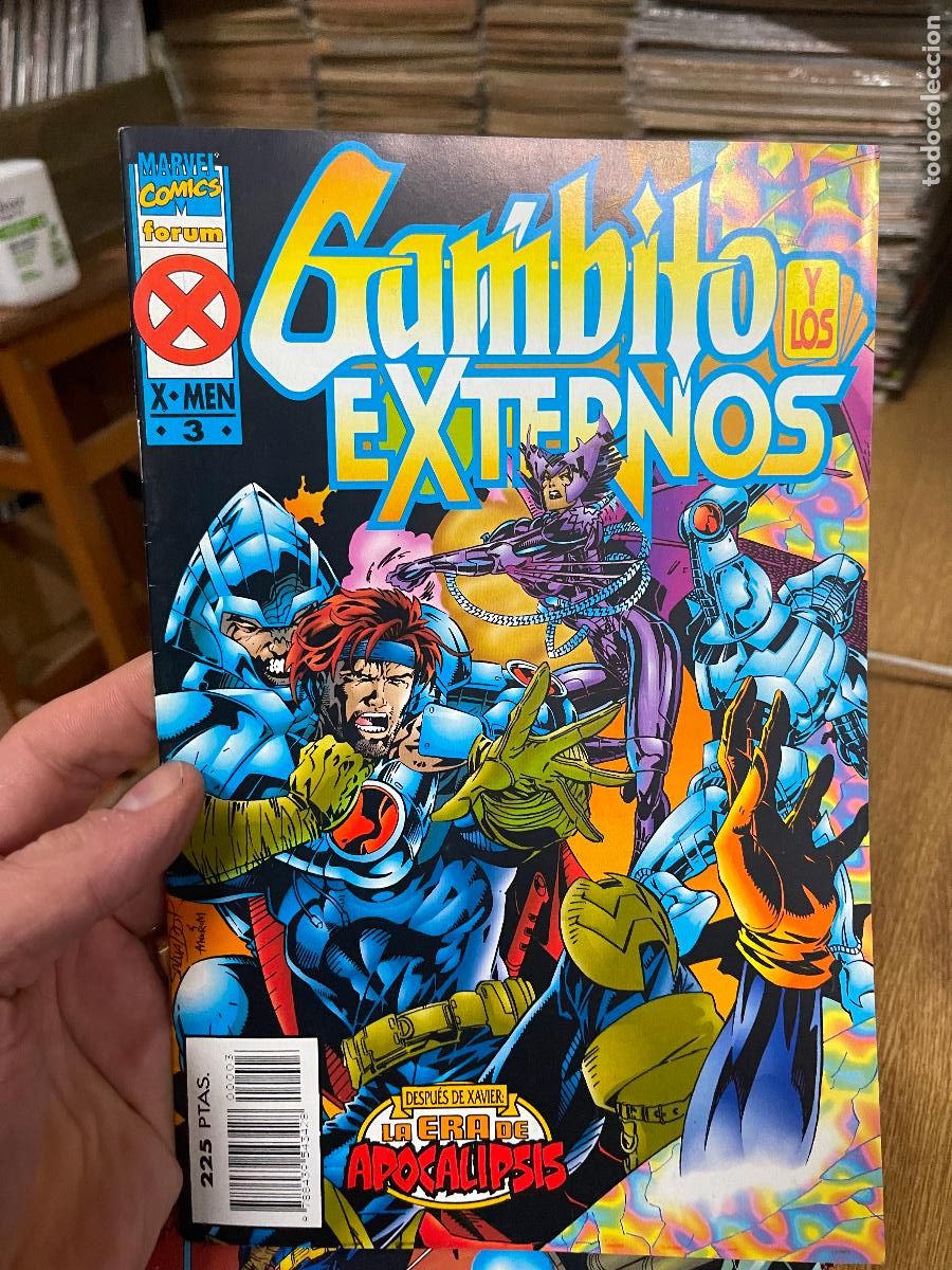 C&oacute;mics: FORUM GAMBITO Y LOS ETERNOS NUMERO 3 MUY BUEN ESTADO - Foto 1