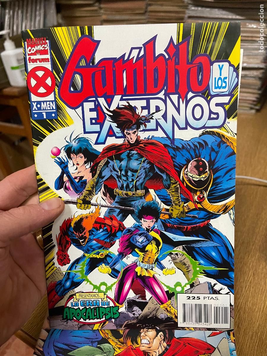 C&oacute;mics: FORUM GAMBITO Y LOS ETERNOS NUMERO 1 MUY BUEN ESTADO - Foto 1