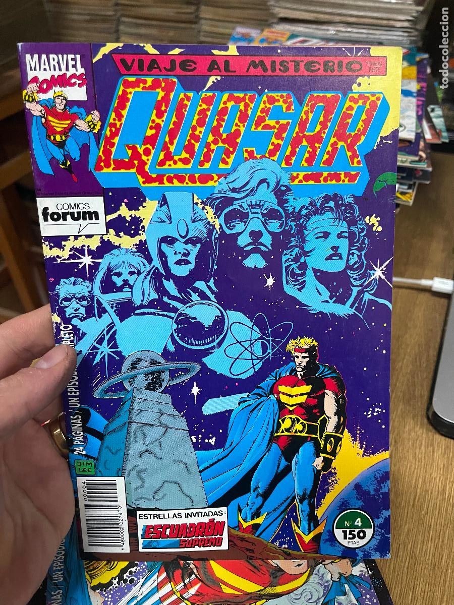 C&oacute;mics: FORUM QUASAR NUMERO 4 MUY BUEN ESTADO - Foto 1