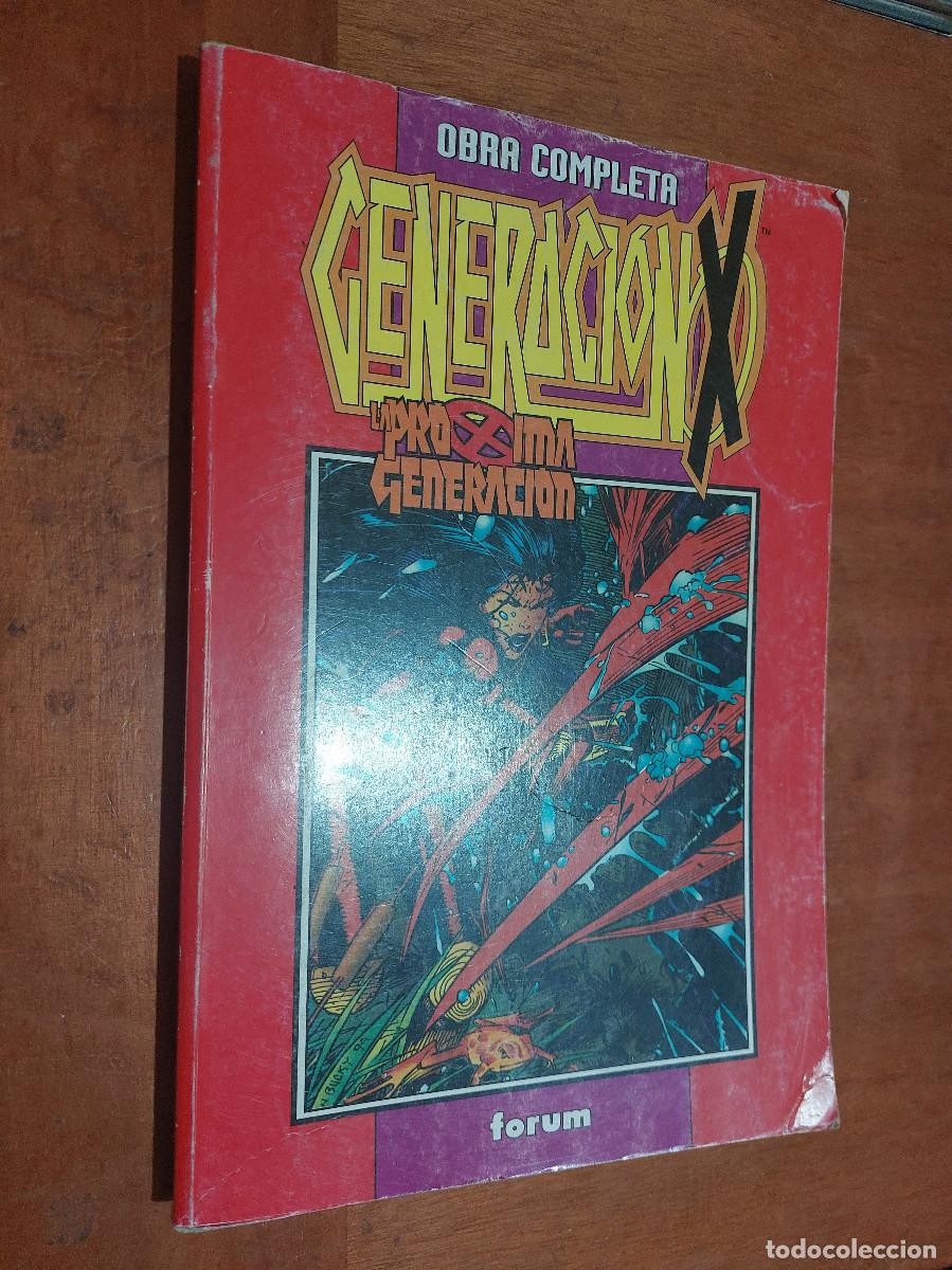 C&oacute;mics: GENERACION X Y PROXIMA GENERACION 2. OBRA COMPLETA. BUEN ESTADO. R&Uacute;STICA