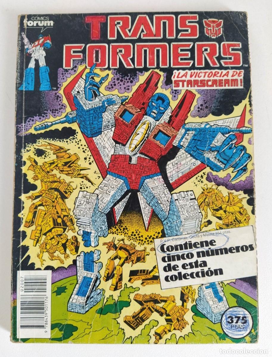 C&oacute;mics: TRANSFORMERS / ROM RETAPADO # 10 - N&ordm;s 47 al 50 ~ MARVEL / FORUM (1985) - Foto 1