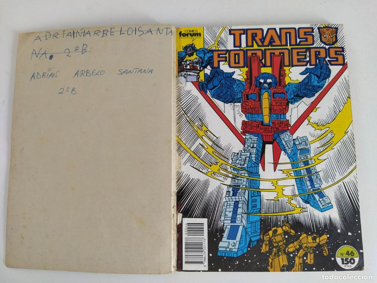 C&oacute;mics: TRANSFORMERS / ROM RETAPADO # 10 - N&ordm;s 47 al 50 ~ MARVEL / FORUM (1985) - Foto 2