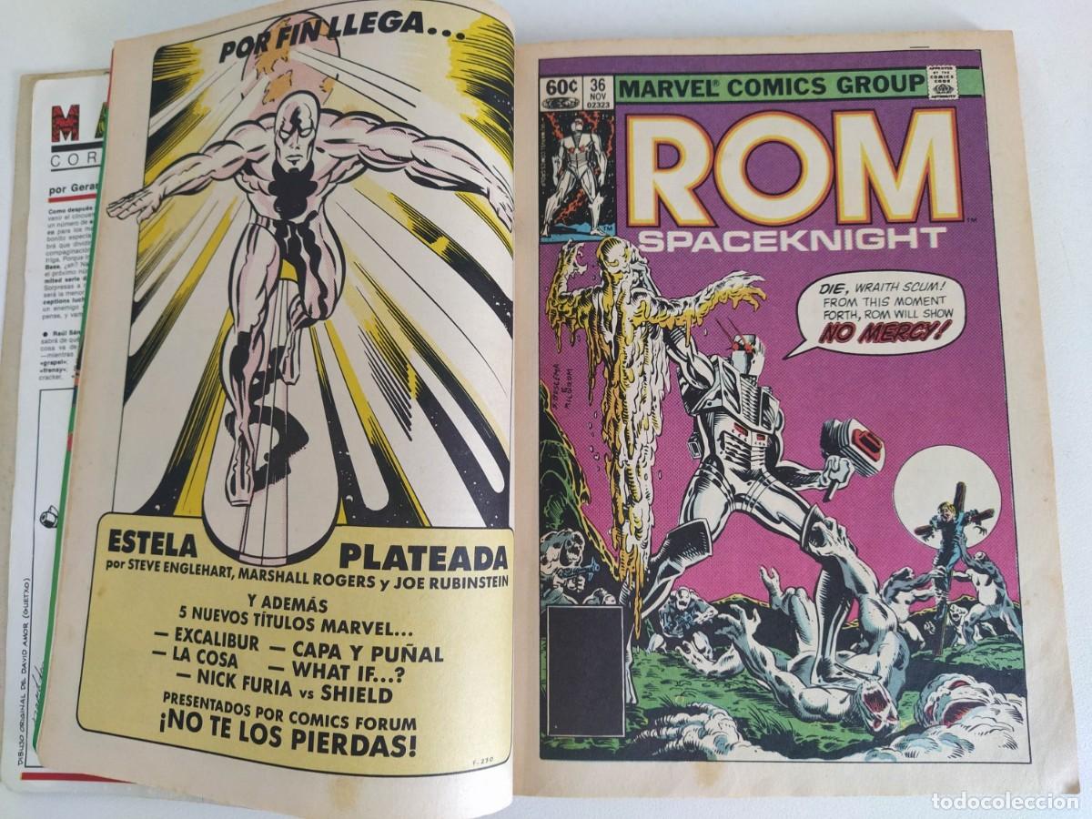 C&oacute;mics: TRANSFORMERS / ROM RETAPADO # 10 - N&ordm;s 47 al 50 ~ MARVEL / FORUM (1985) - Foto 3
