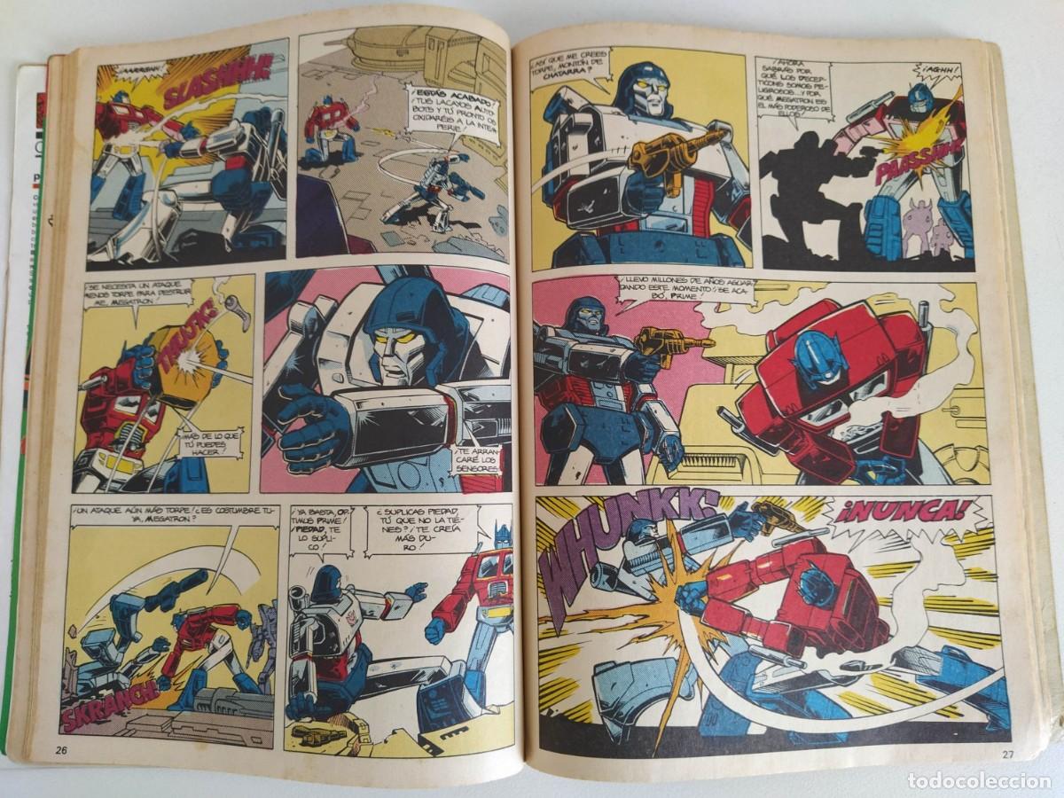 C&oacute;mics: TRANSFORMERS / ROM RETAPADO # 10 - N&ordm;s 47 al 50 ~ MARVEL / FORUM (1985) - Foto 4