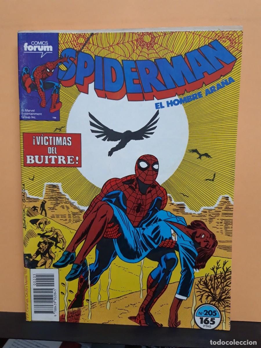 C&oacute;mics: SPIDERMAN. VOL 1. N&ordm; 205. FORUM - Foto 1