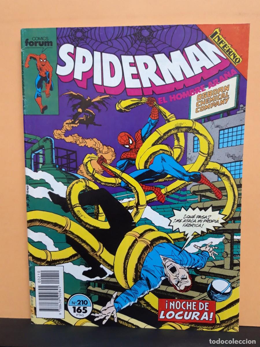C&oacute;mics: SPIDERMAN. VOL 1. N&ordm; 210. FORUM - Foto 1