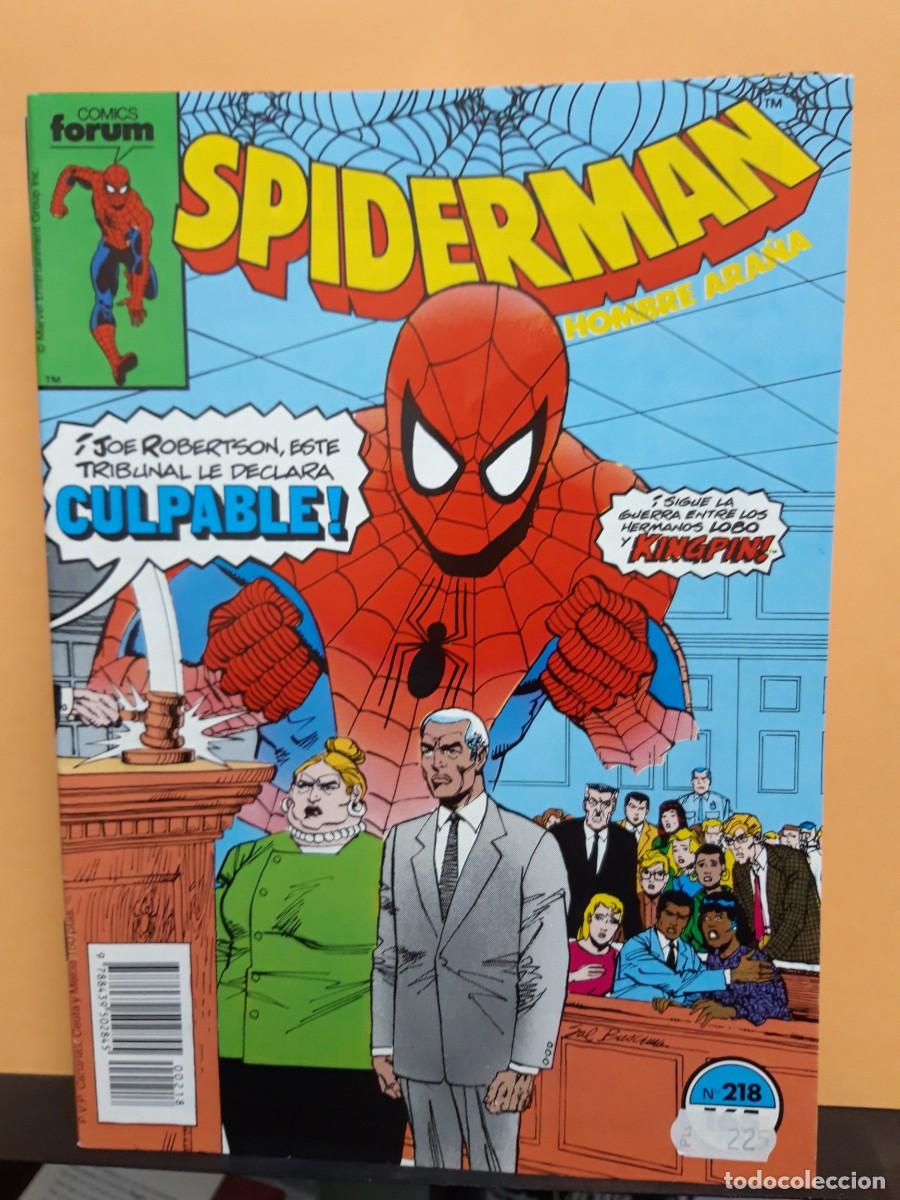 C&oacute;mics: SPIDERMAN. VOL 1. N&ordm; 218. FORUM - Foto 1
