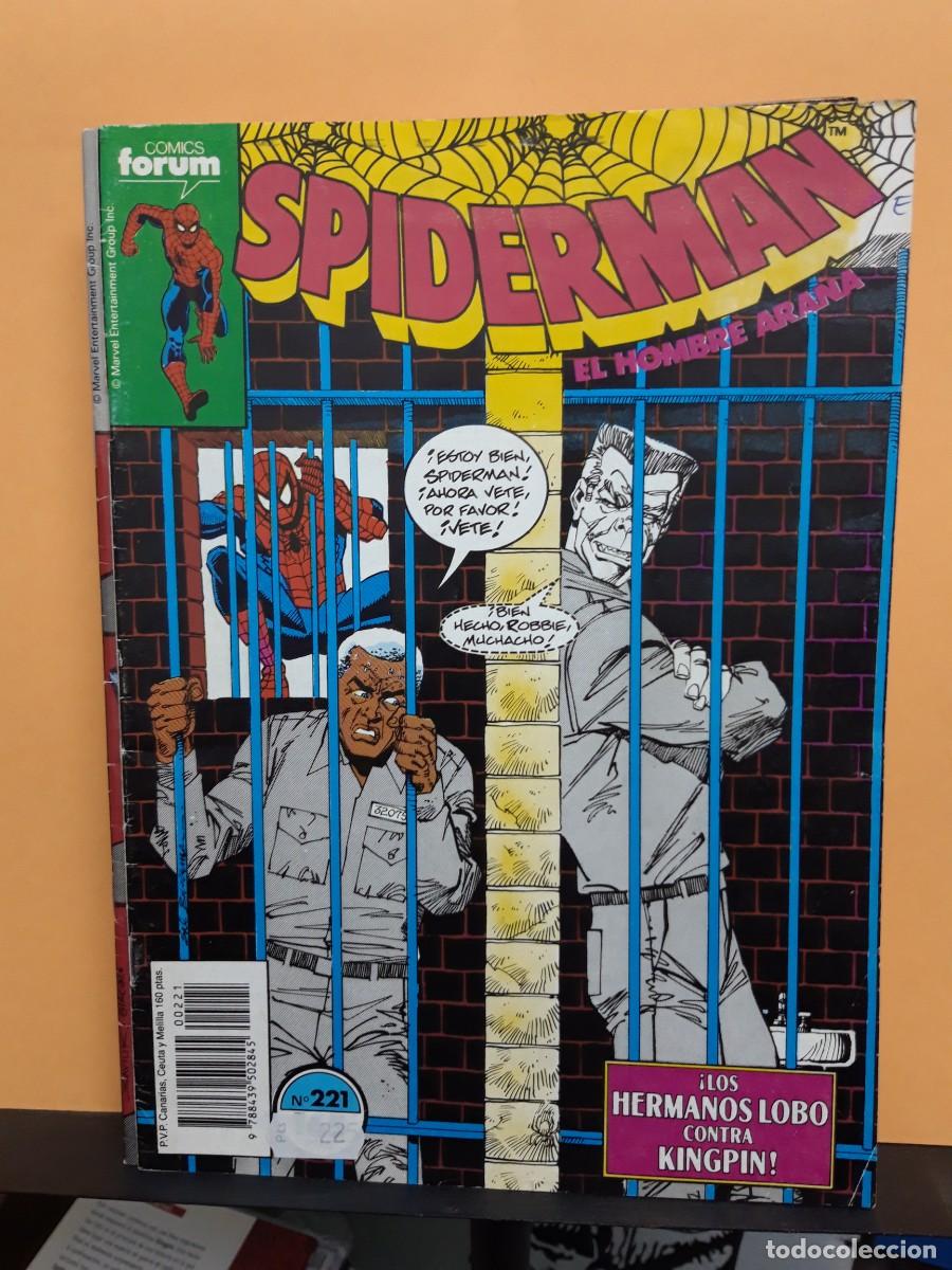 C&oacute;mics: SPIDERMAN. VOL 1. N&ordm; 221. FORUM - Foto 1