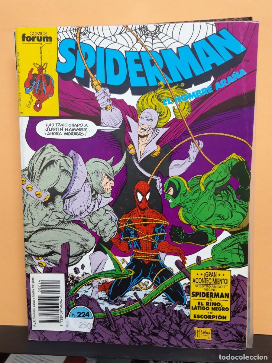 C&oacute;mics: SPIDERMAN. VOL 1. N&ordm; 224. FORUM - Foto 1